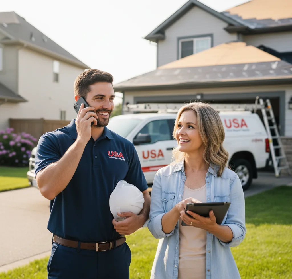 USA Roof Repair Experts customer support in Ladson
